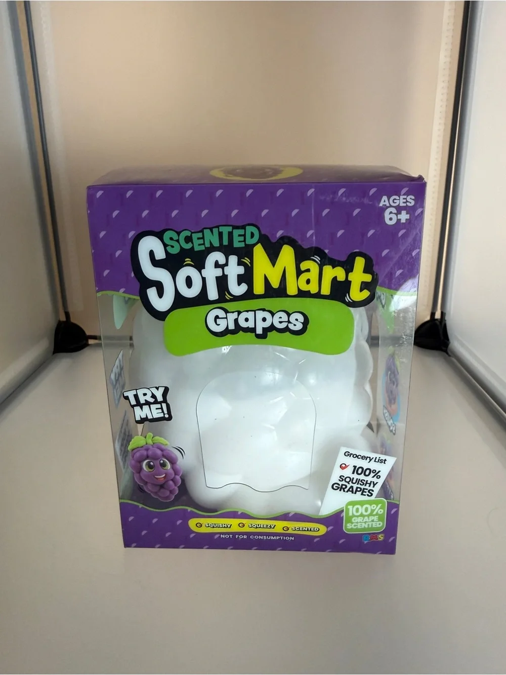 🍇Color-Changing UV Grape Squishy Scented Soft Mart